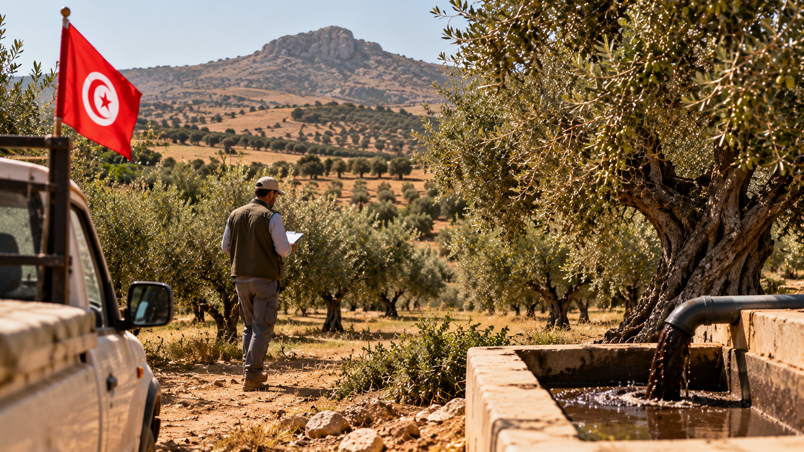 Zaghouan Steps Up Olive Season Monitoring as Tunisia Turns Mill Waste Into Fertilizer