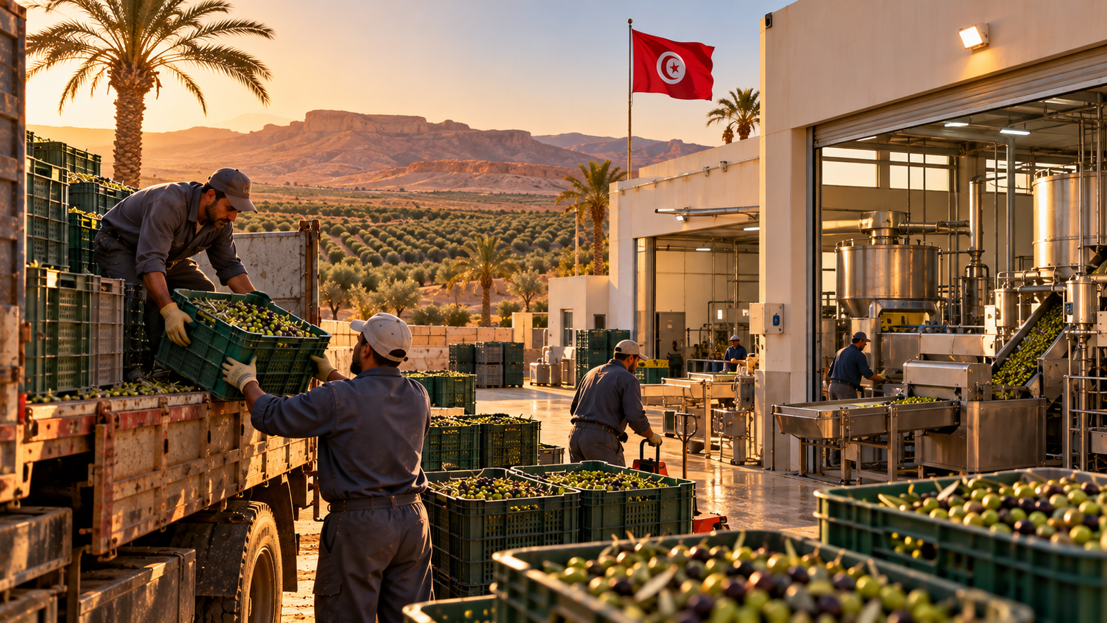 Tunisia Olive Oil: Gafsa Mills Ready for 2026/27
