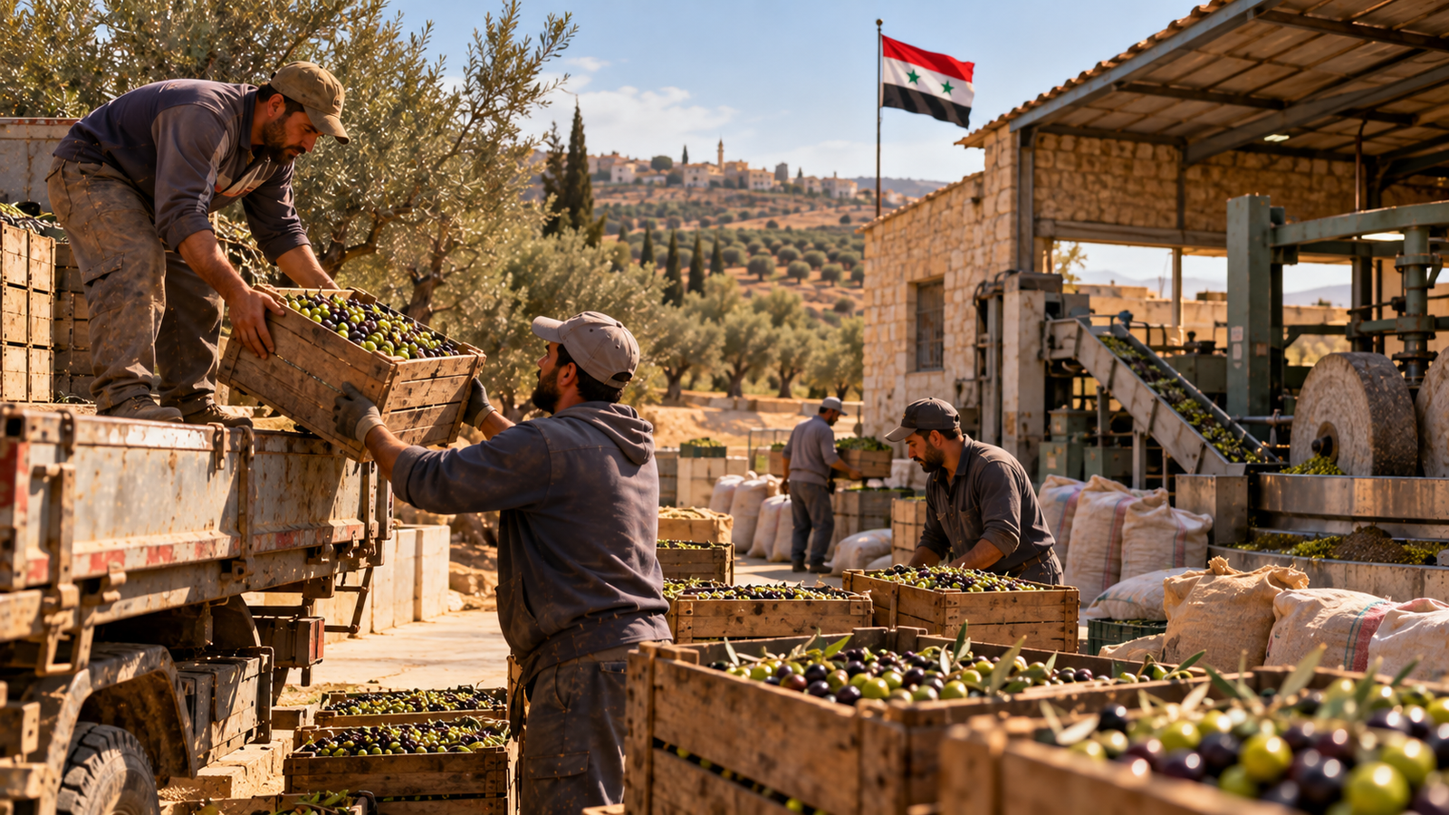 Syria Olive Harvest Set to Triple for 2026/27