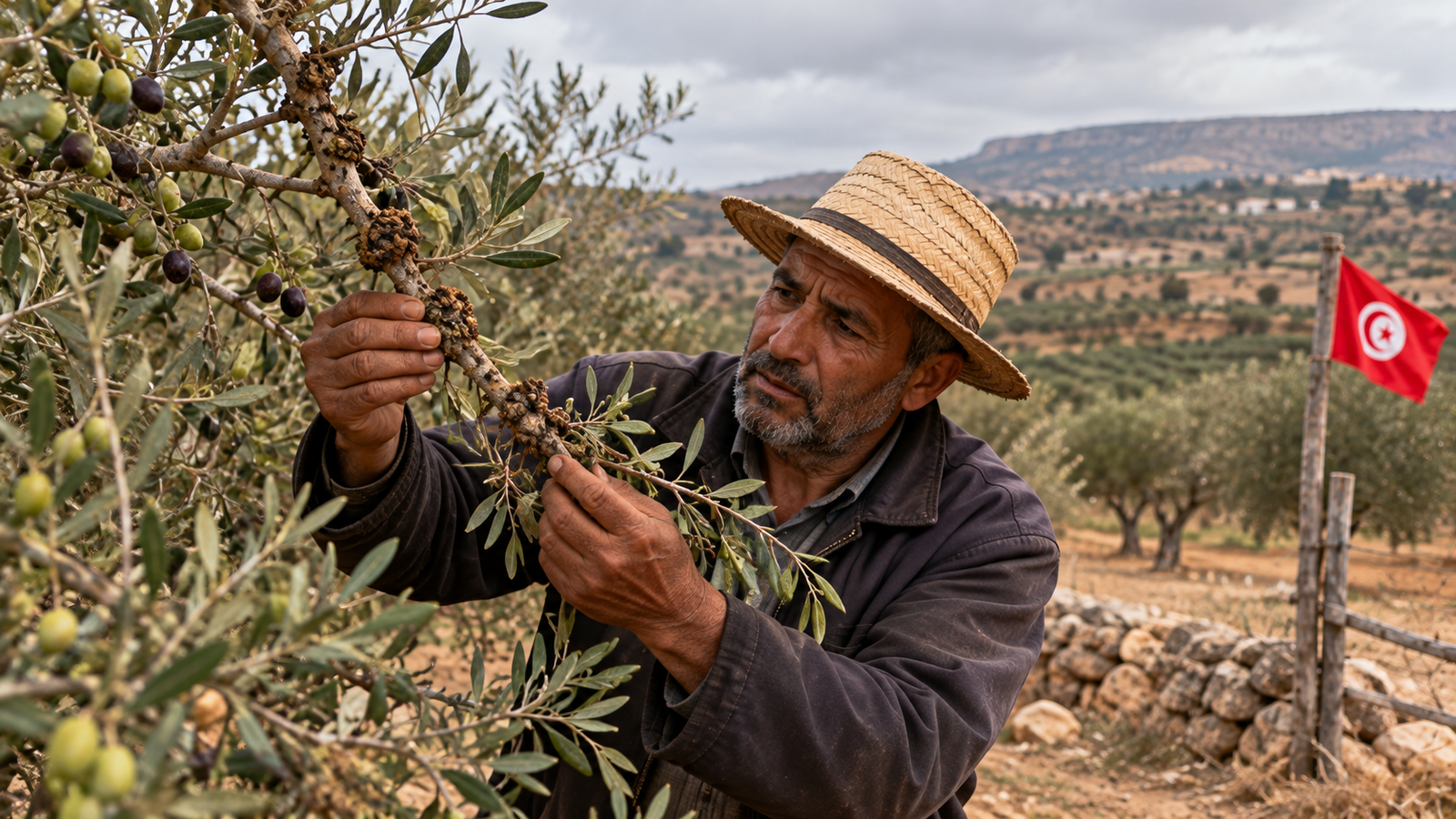 Tunisia Olive Harvest Set to Fall 30-40% in 2026/27